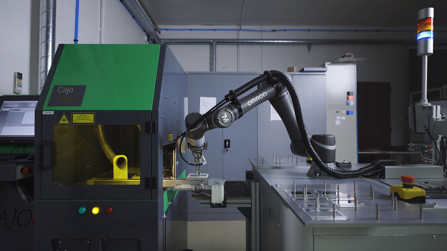 OMRON automatiza el proceso repetitivo de atención de máquinas de Laser Quality Markings 
